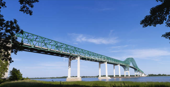 Laviolette bridge, kanada — Stockfoto