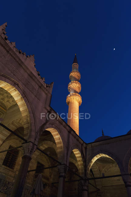 Mezquita de valide sultán - foto de stock