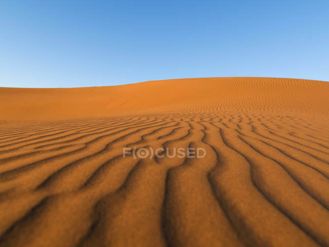 Bergrücken im Sand — Stockfoto