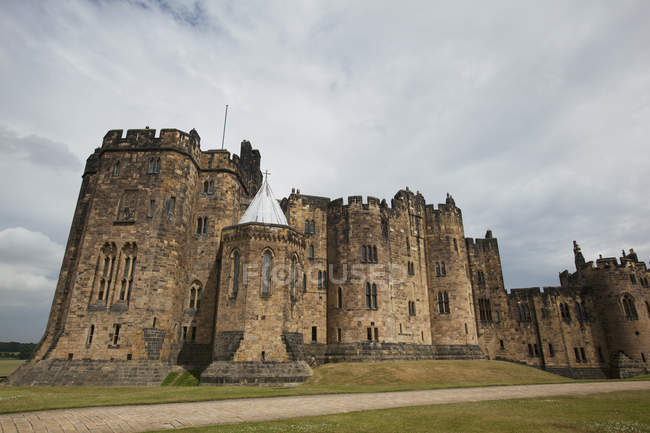 Château d'Alnwick, Angleterre — Photo de stock