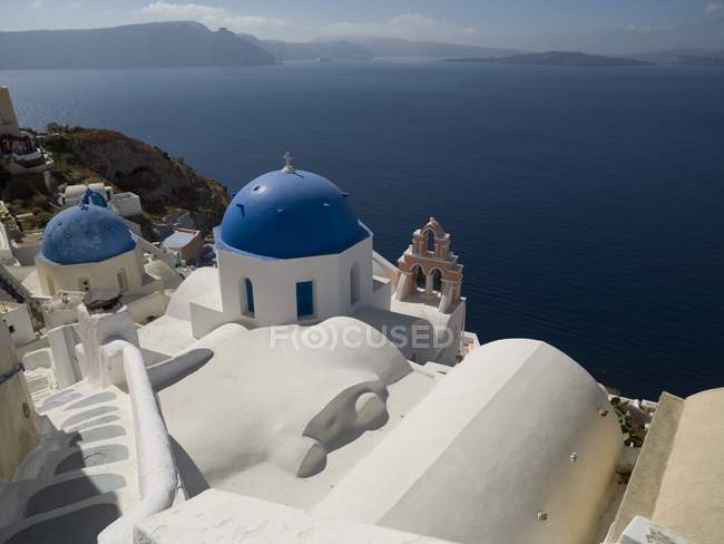 Belle architecture grecque — Photo de stock