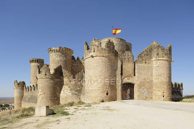 Schloss Belmonte, Spanien — Stockfoto