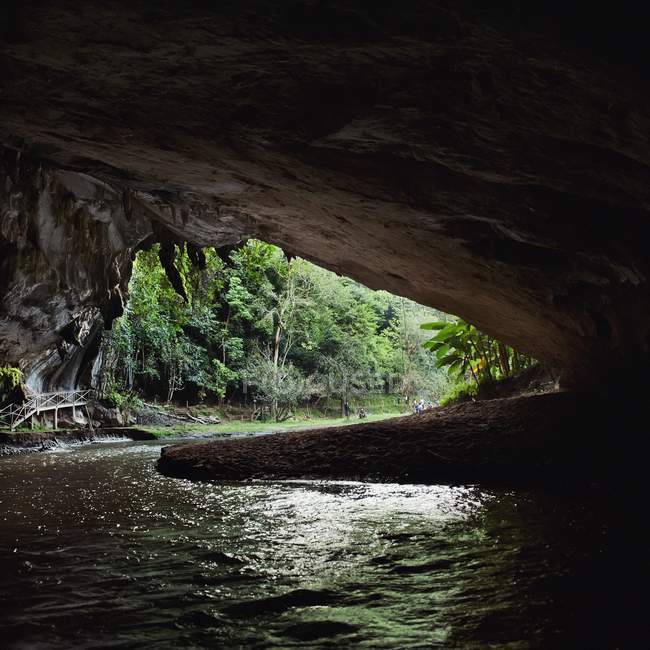 Там багато печери, Soppong — стокове фото