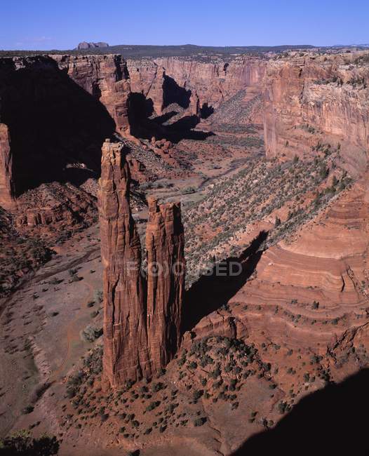 View of Spider Rock — Stock Photo