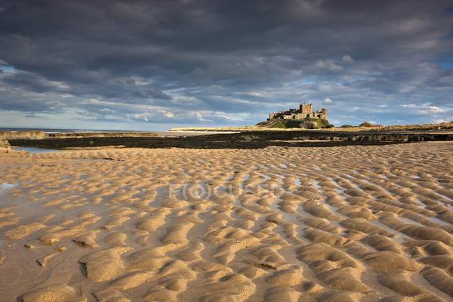 View Of Bamburgh Castle — Stock Photo