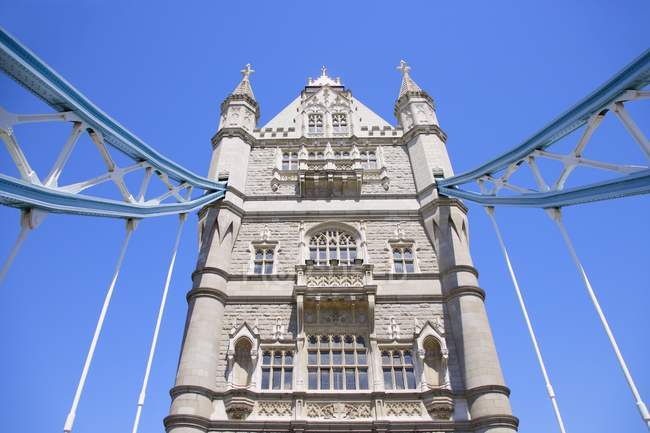 Tower Bridge over River Thames — Stock Photo