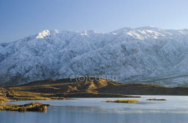 Morning Light On Andes Outside Mendoza — Stock Photo
