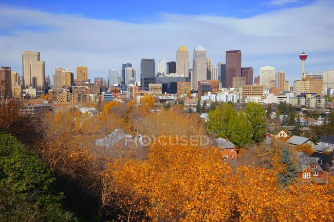 Scenic Cityscape with buidlings — Stock Photo