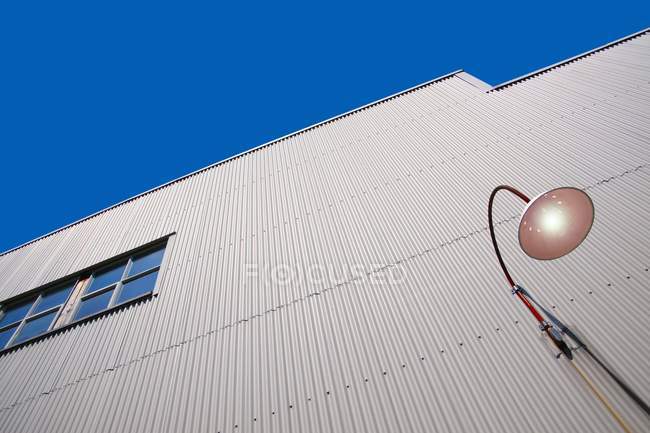Industrial Building With Light — Stock Photo
