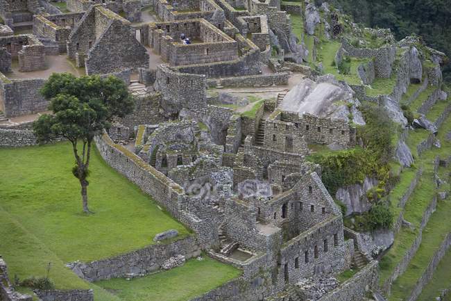 Sitio precolombino Inca - foto de stock