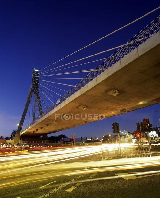 Luas-Brücke am Dundrum — Stockfoto