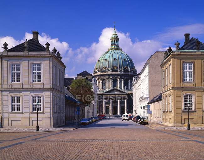Palacio real danés - foto de stock