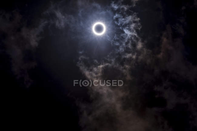 Solar eclipse, Quirimba Island, Quirimbas National Park; Cabo De — Stock Photo