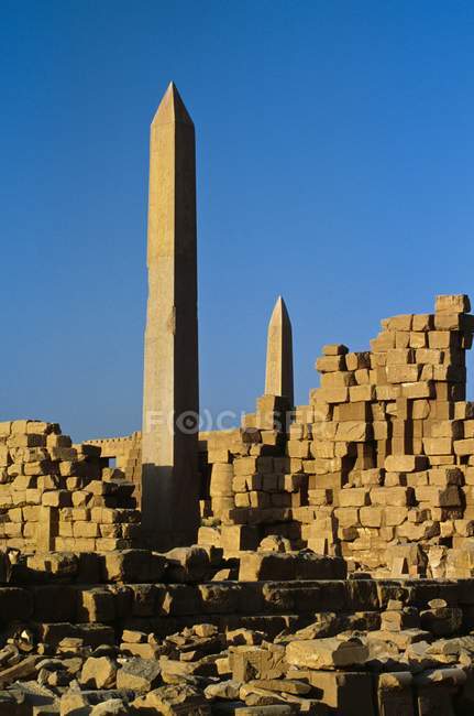 Tempio di Karnak In Egitto — Foto stock
