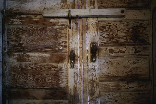 Rustic wooden Doors — Stock Photo