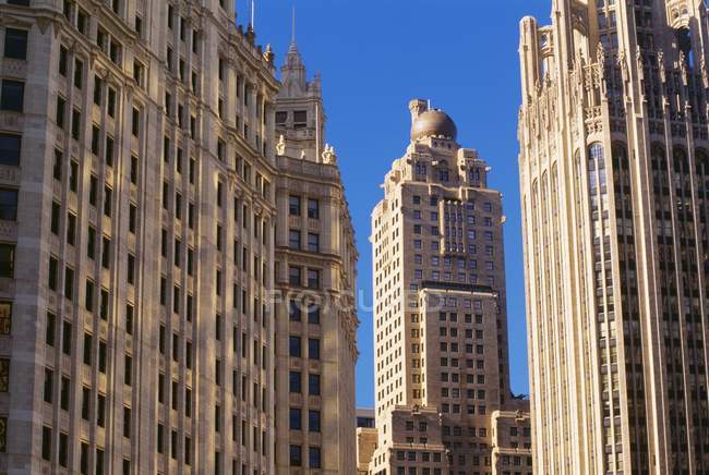 Historic Skyscrapers and buildings — Stock Photo