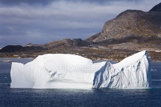 Icebergs, Island Of Qoornoq — Stock Photo