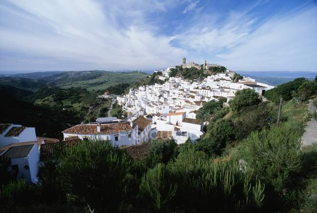 Casares, provincia di Malaga — Foto stock