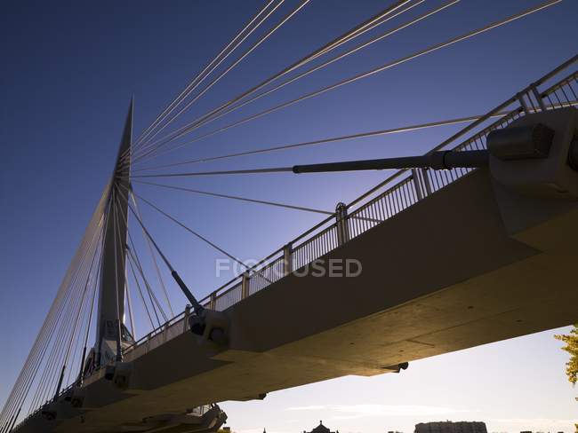 Brücke in winnipeg, kanada — Stockfoto