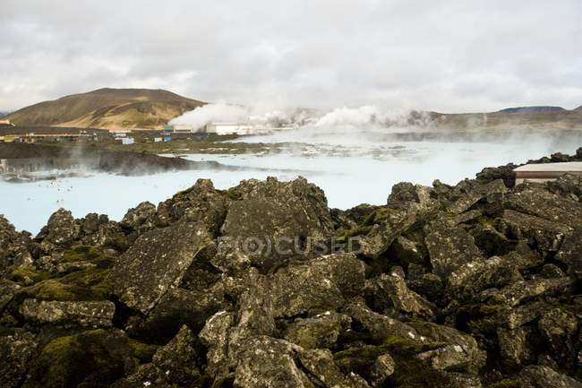 Блакитна Лагуна, Ісландія — стокове фото