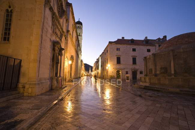Città murata di Dubrovnik — Foto stock