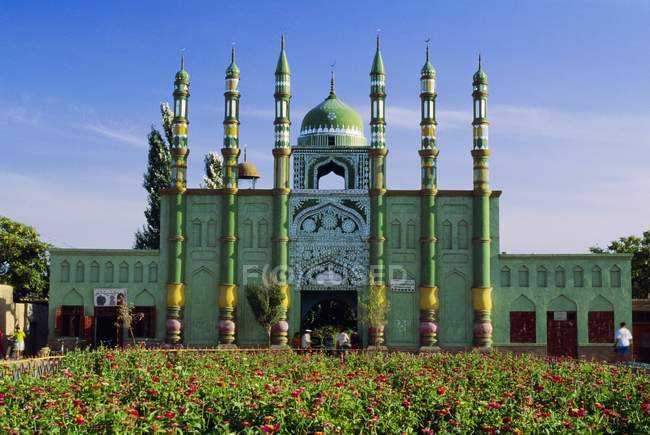 Мечеть, Турфан, Синьцзян — стокове фото