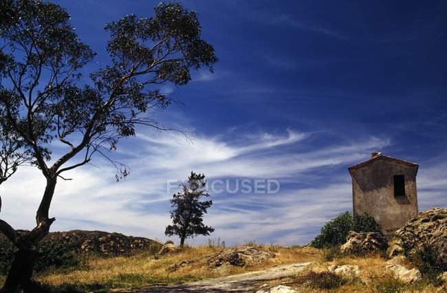 Small Building In Remote Place — Stock Photo