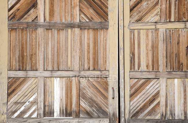 Дизайн дверей сарая — стоковое фото