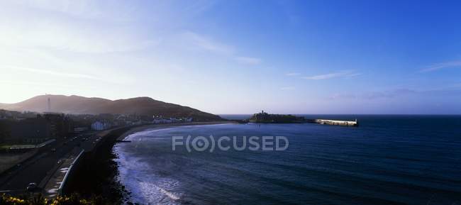 Vista panorámica de la Isla de Man - foto de stock