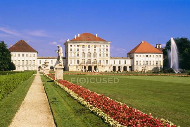 Palacio de Nymphenburg, Alemania - foto de stock