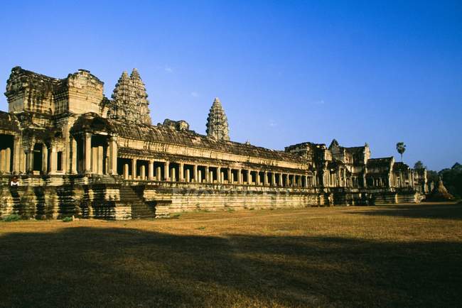 Angkor wat templo - foto de stock