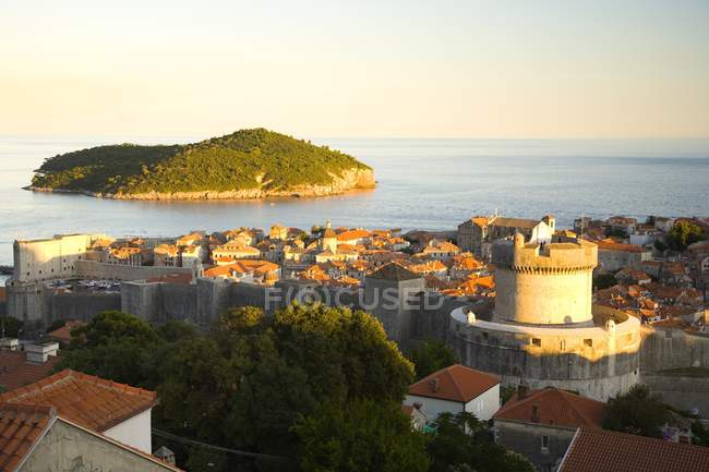 Ciudad amurallada de Dubrovnik — Stock Photo