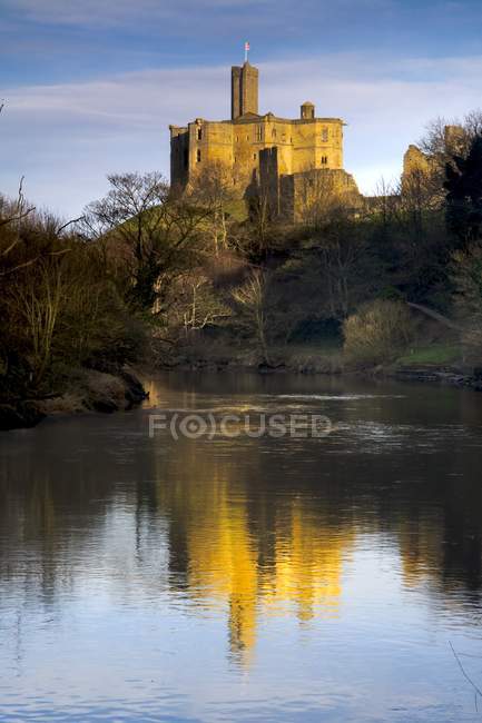 Church Reflection In Water — Stock Photo