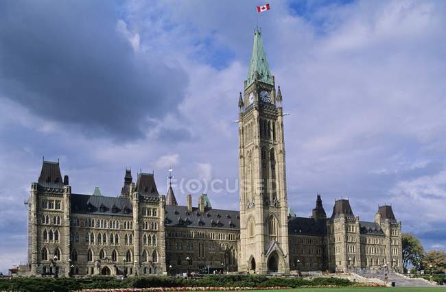Bâtiments du Parlement canadien — Photo de stock