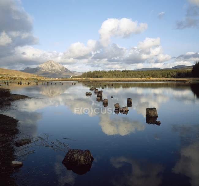 Errigal Mountain, Condado de Donegal — Fotografia de Stock