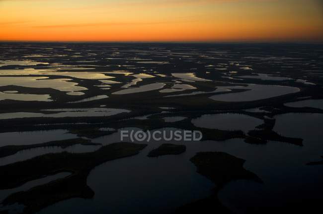 Delta du Mackenzie, Canada — Photo de stock
