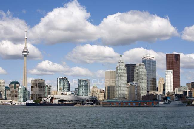 Skyline de Toronto, Ontario - foto de stock