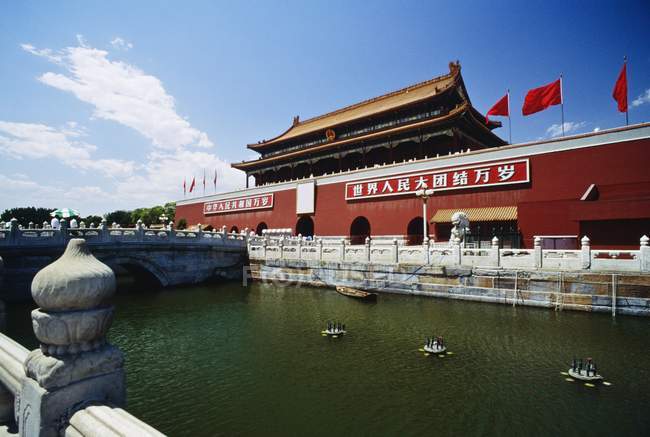 Puerta de Tiananmen, Beijing - foto de stock