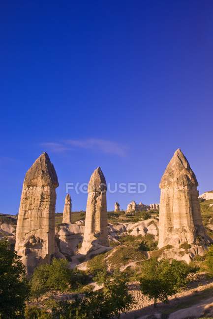 Rock Formations at Love Valley — Stock Photo