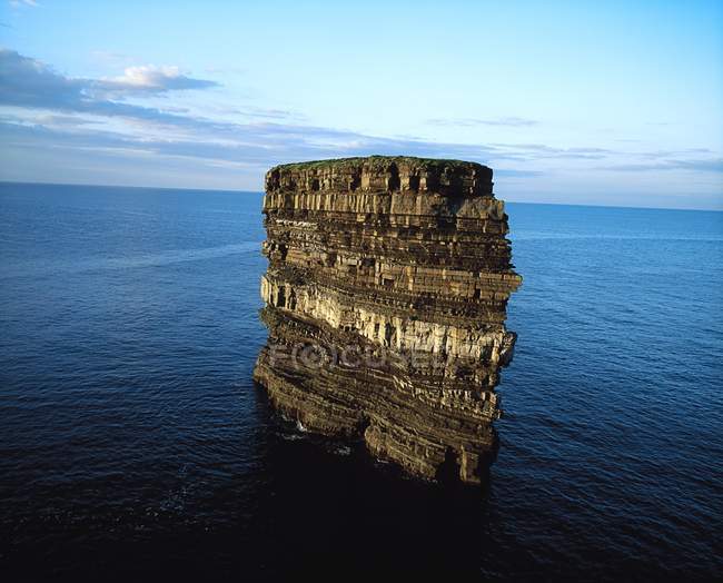Downpatrick Head, comté de Mayo, Irlande — Photo de stock