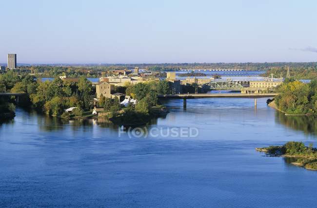 Река Оттава — стоковое фото