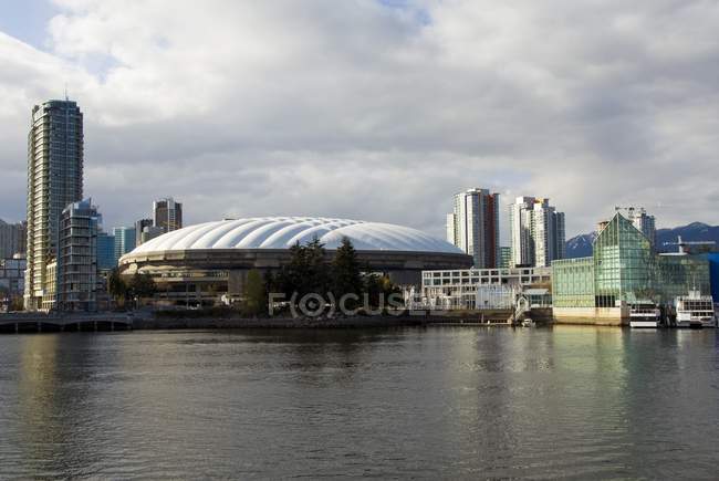 Стадион Bc Place в Ванкувере — стоковое фото