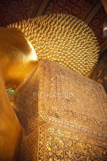 Temple Of  Reclining Buddh — Stock Photo