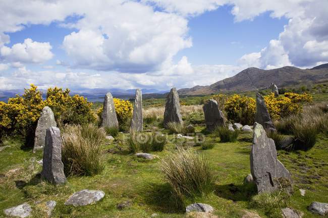 Circolo di pietra di Ardgroom vicino ad Ardgroom — Foto stock