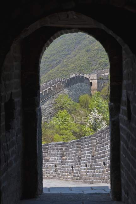 Große Wand aus Porzellan, Peking — Stockfoto