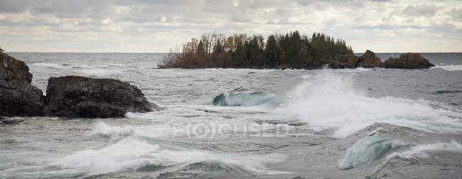 Waves On Lake Superior — Stock Photo