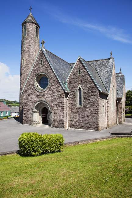 Außenseite der St. Patrick 's Kirche — Stockfoto
