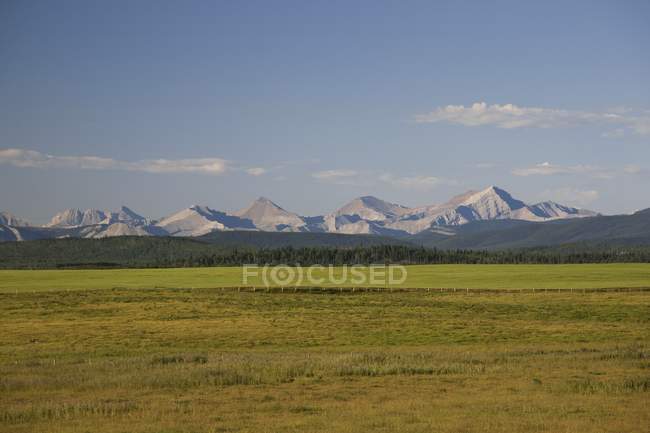 Green Fields And Rolling Hills — Stock Photo