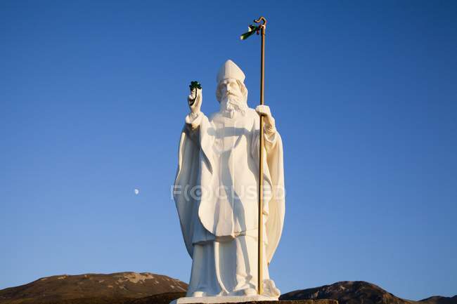 Statue von st. patrick, irland — Stockfoto