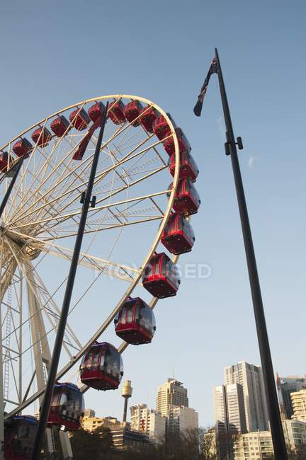 Ferris Wheel In Central Sydney — Stock Photo